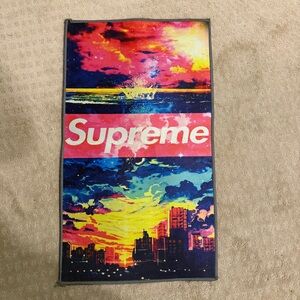 31x17in Supreme Sunset Cityscape Decorative Rug